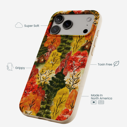 Seashell Cabins in the Woods iPhone 17 Pro Max Case