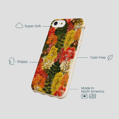Seashell Cabins in the Woods iPhone 6/6s/7/8/SE Case