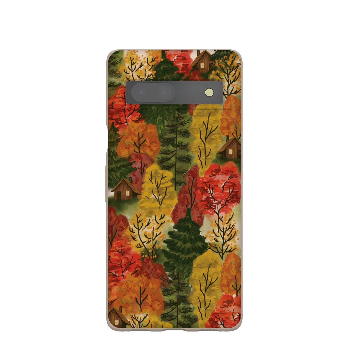 Seashell Cabins in the Woods Google Pixel 7a Case