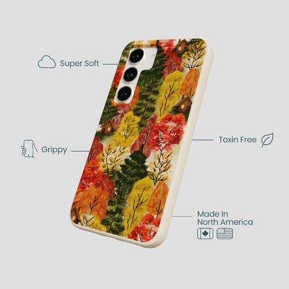 Seashell Cabins in the Woods Samsung Galaxy S23 Case
