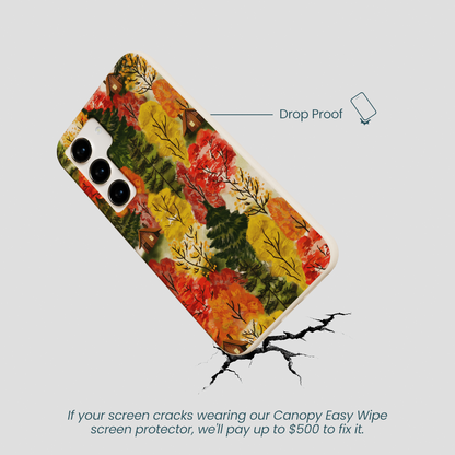 Seashell Cabins in the Woods Samsung Galaxy S24 Case