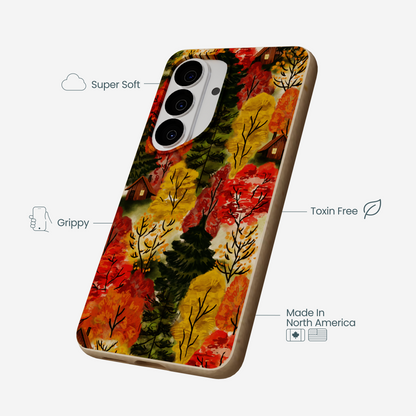 Seashell Cabins in the Woods Samsung Galaxy S26 Case