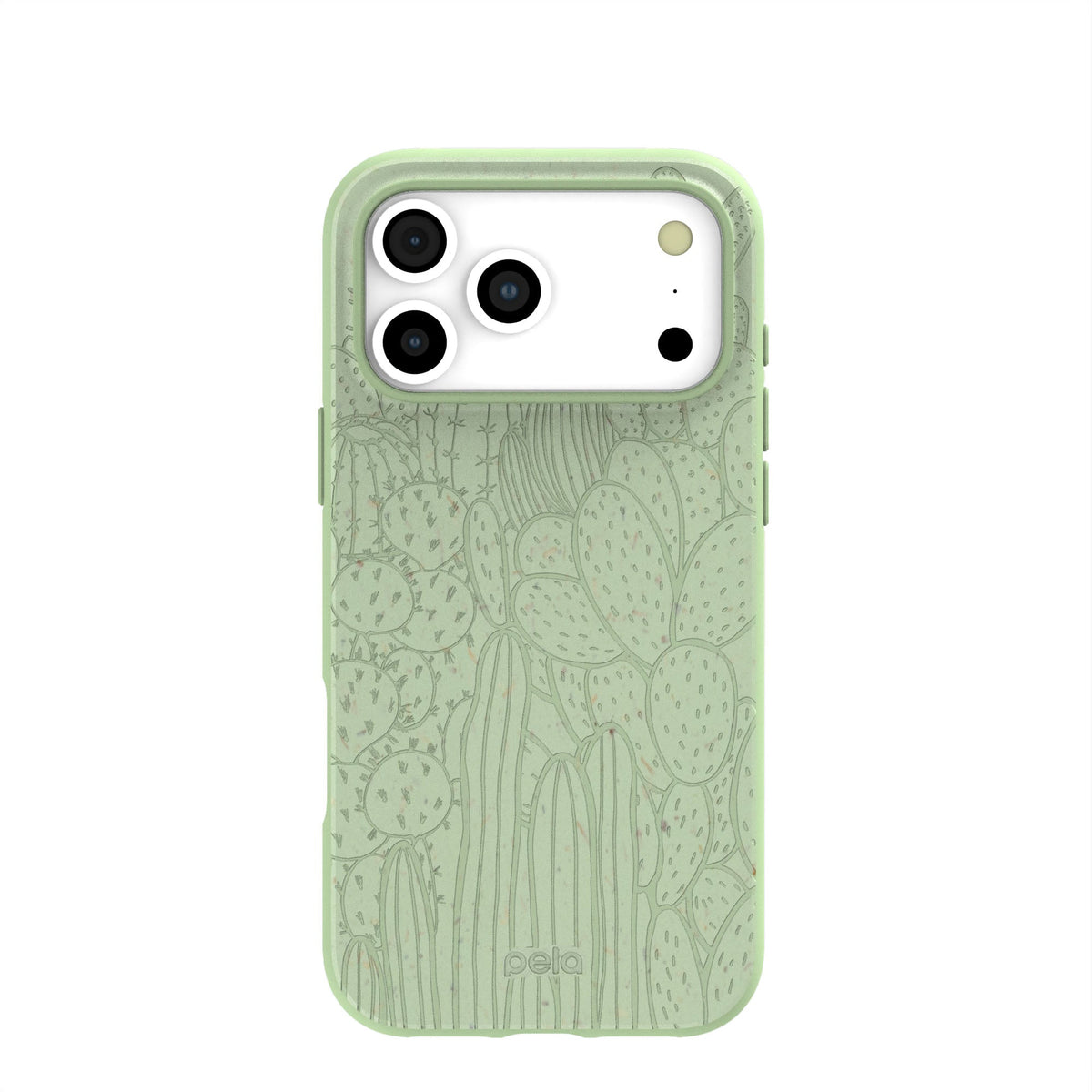 Sage Green Cacti iPhone 17 Pro Max Case