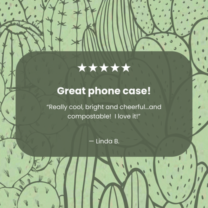 Sage Green Cacti iPhone 17 Case