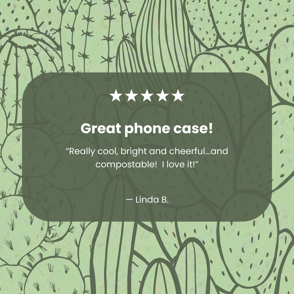 Sage Green Cacti iPhone 17 Pro Max Case