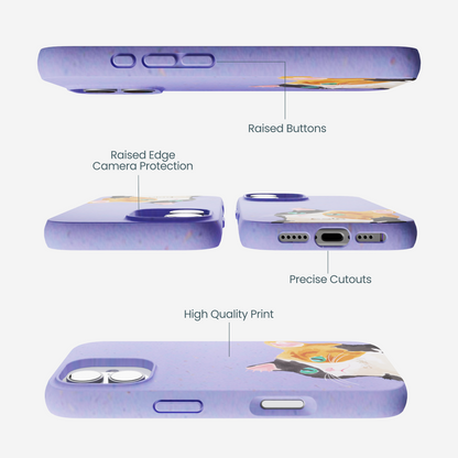 Lavender Calico iPhone 17 Case