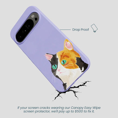 Lavender Calico Google Pixel 10 Pro XL Case