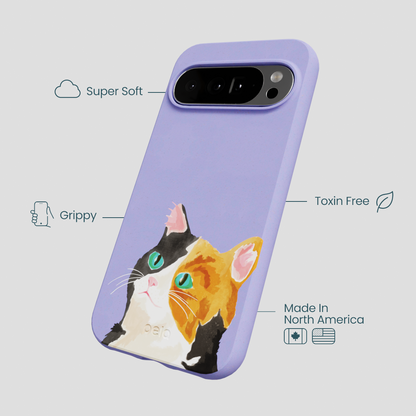 Lavender Calico Google Pixel 10 Pro XL Case