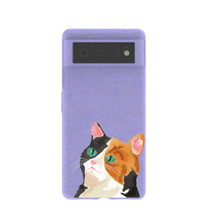 Lavender Calico Google Pixel 6 Case