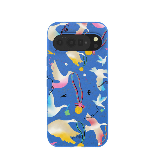 Electric Blue Calm Ascent Google Pixel 10 Pro XL Case