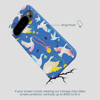 Electric Blue Calm Ascent Google Pixel 10 Pro XL Case