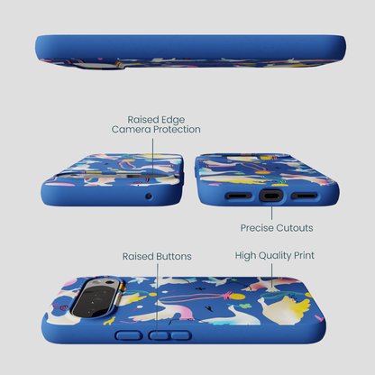 Electric Blue Calm Ascent Google Pixel 10 Pro XL Case