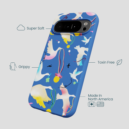 Electric Blue Calm Ascent Google Pixel 10 Pro XL Case