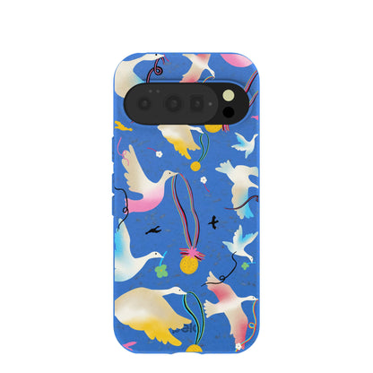 Electric Blue Calm Ascent Google Pixel 10/10 Pro Case