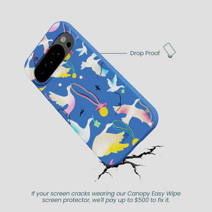 Electric Blue Calm Ascent Google Pixel 10/10 Pro Case