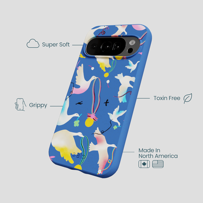 Electric Blue Calm Ascent Google Pixel 10/10 Pro Case