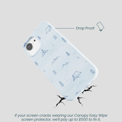 Powder Blue Camp Nights iPhone 16e/17e Case