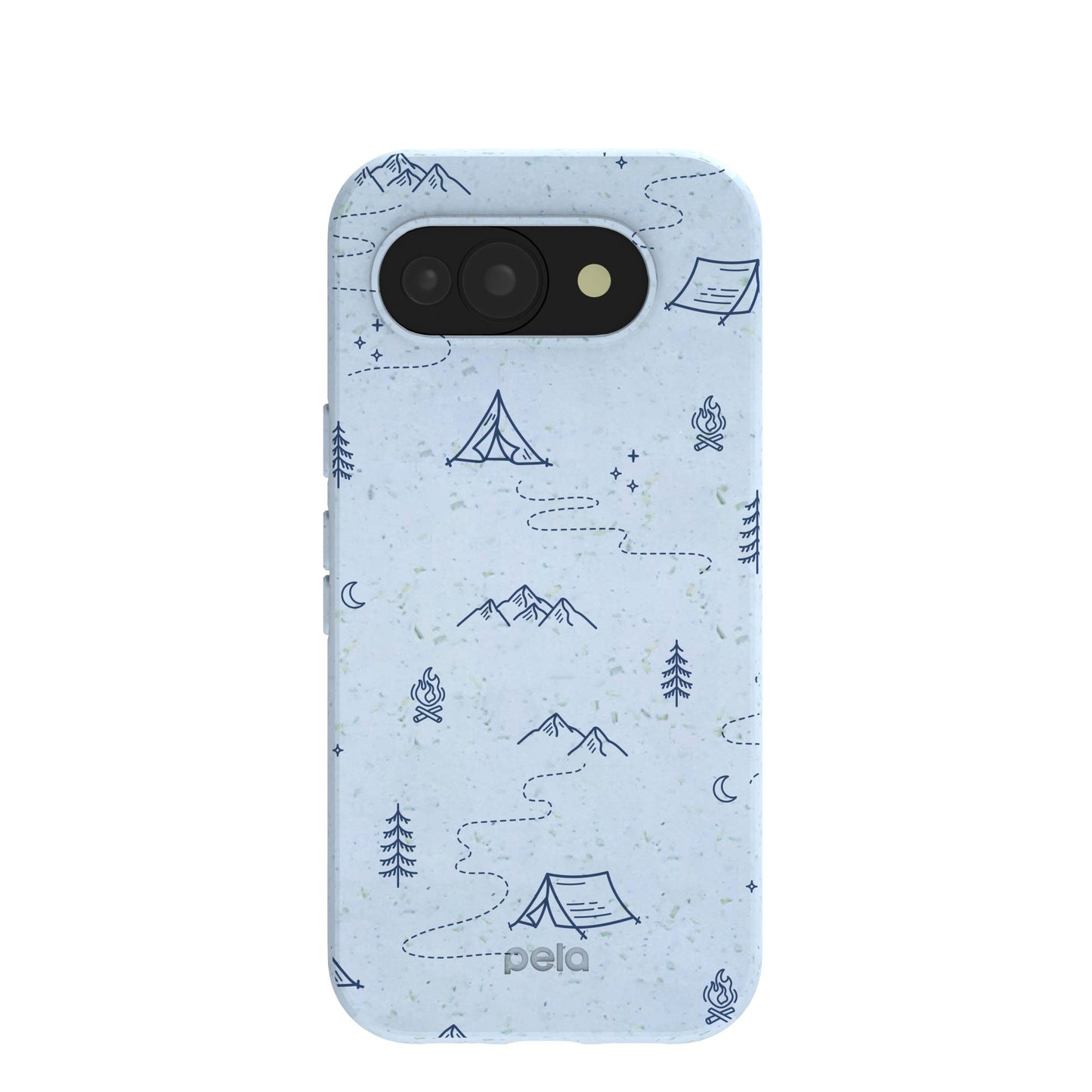 Powder Blue Camp Nights Google Pixel 10a Case