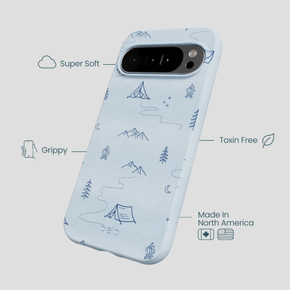 Powder Blue Camp Nights Google Pixel 10 Pro XL Case