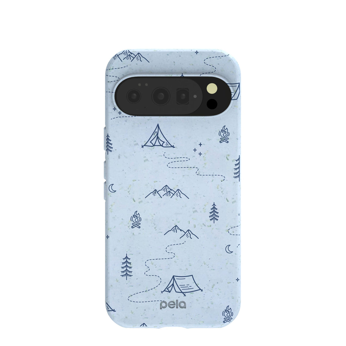 Powder Blue Camp Nights Google Pixel 10/10 Pro Case
