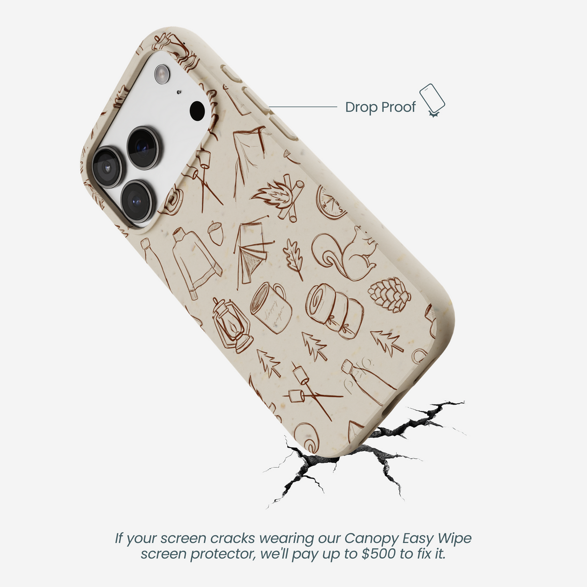 London Fog Camp Pela iPhone 17 Pro Case