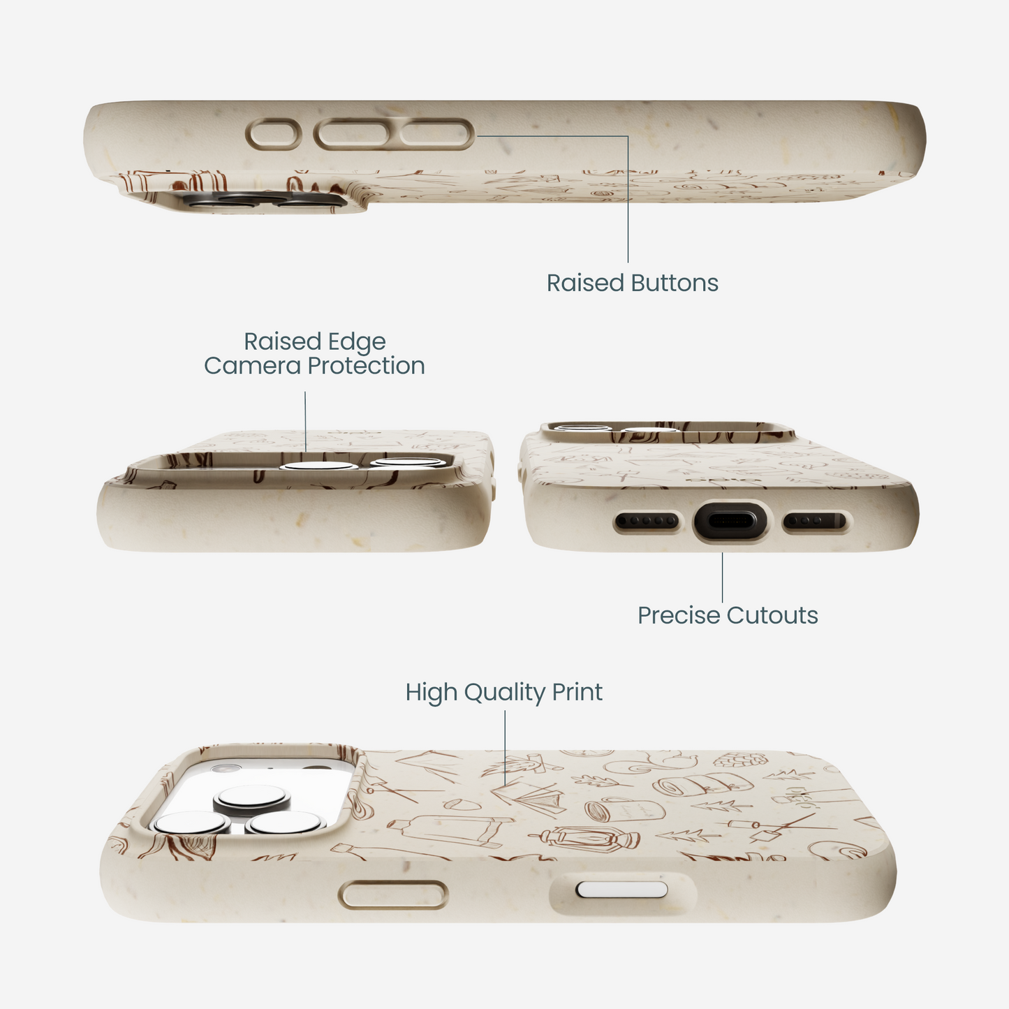 London Fog Camp Pela iPhone 17 Pro Case