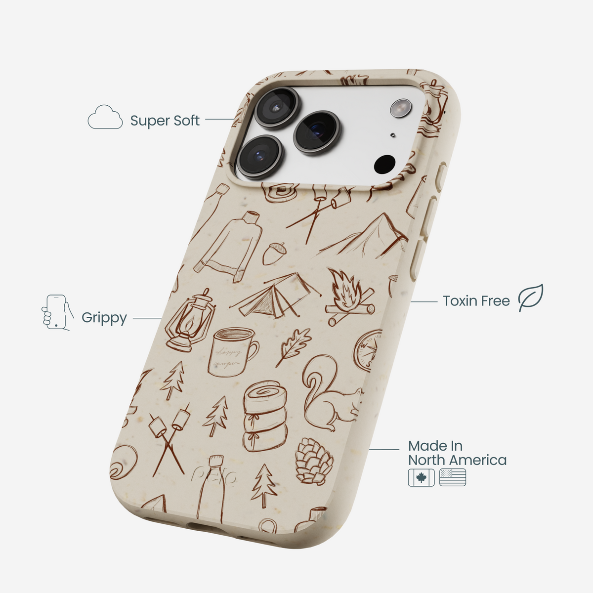 London Fog Camp Pela iPhone 17 Pro Case