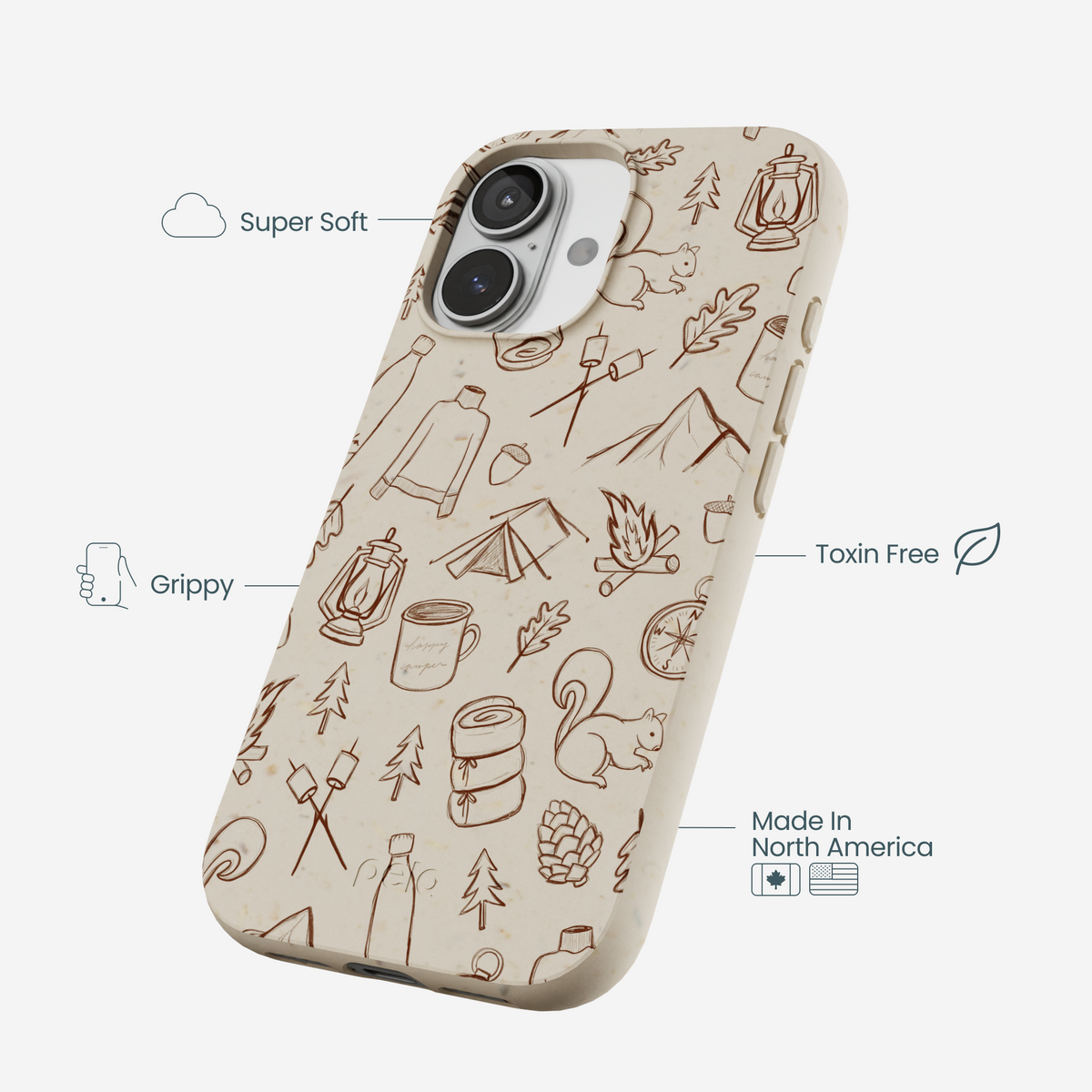 London Fog Camp Pela iPhone 17 Case