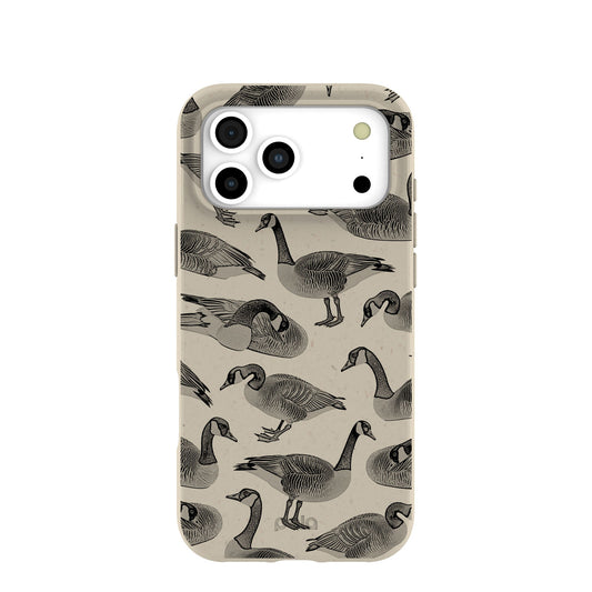 London Fog Canadian Geese iPhone 17 Pro Max Case