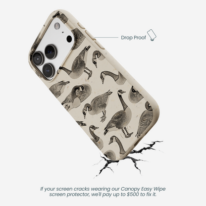 London Fog Canadian Geese iPhone 17 Pro Case