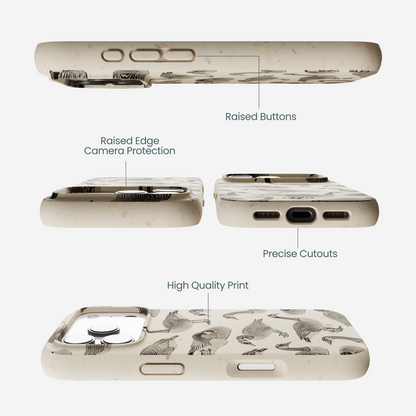 London Fog Canadian Geese iPhone 17 Pro Case