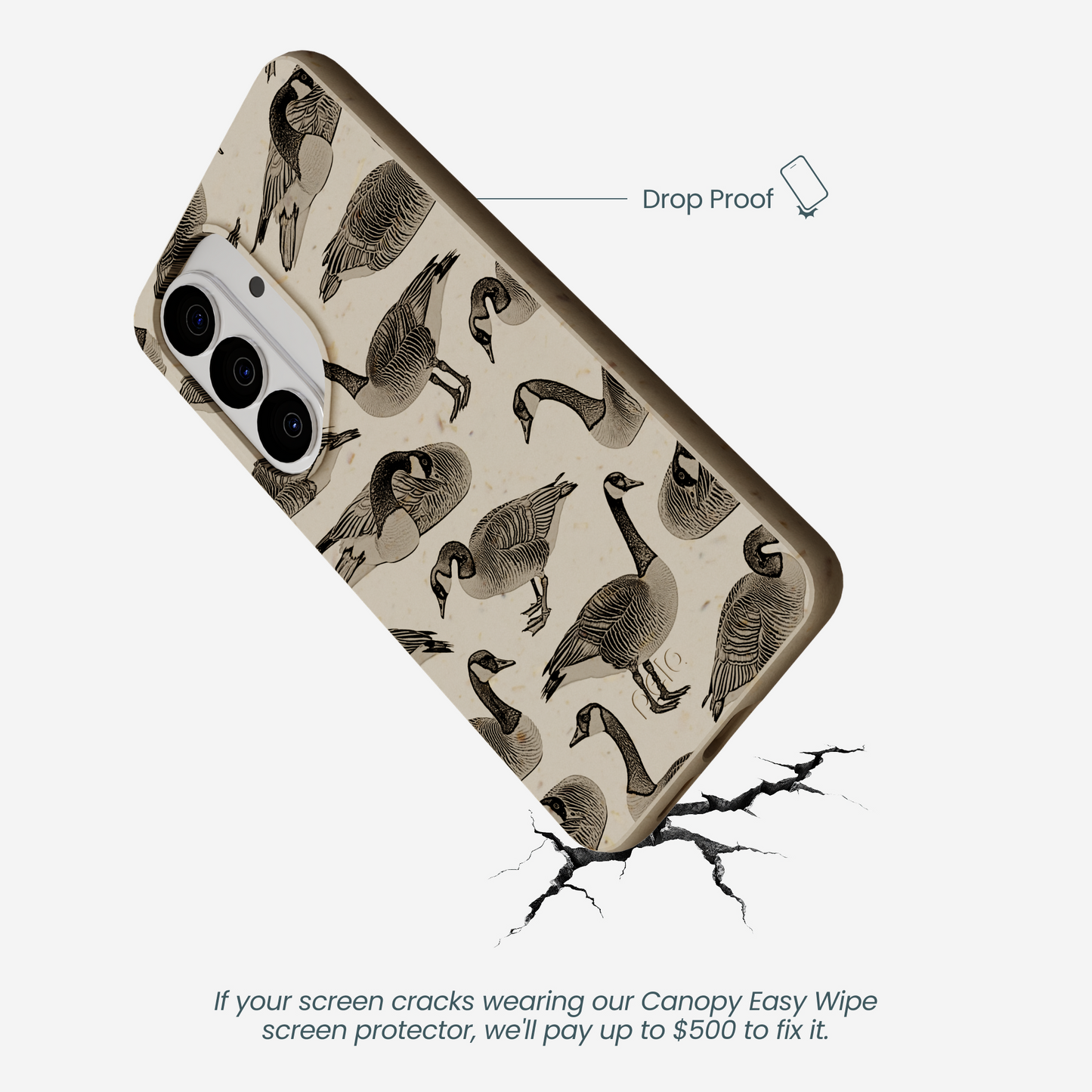 London Fog Canadian Geese Samsung Galaxy S26 Case