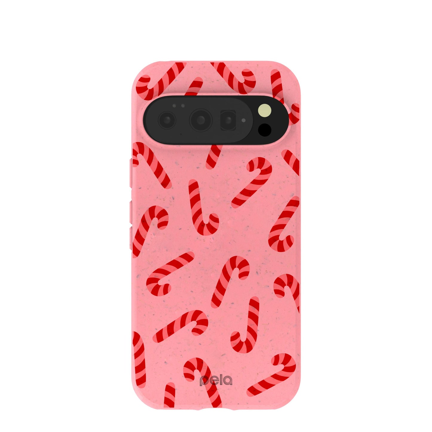 Bubblegum Pink Candy Cane Chaos Google Pixel 10/10 Pro Case