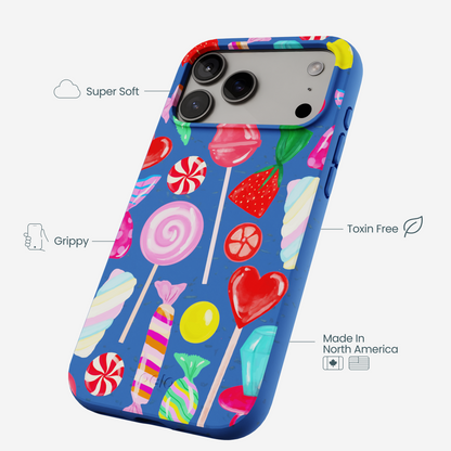 Electric Blue Candy Shop iPhone 17 Pro Max Case