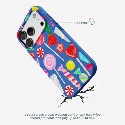 Electric Blue Candy Shop iPhone 17 Pro Case