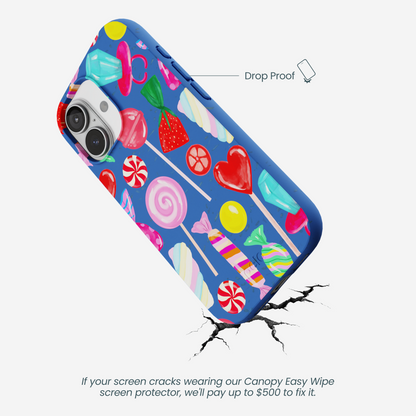 Electric Blue Candy Shop iPhone 17 Case