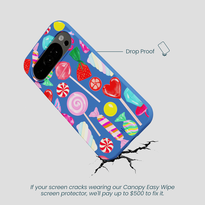 Electric Blue Candy Shop Google Pixel 10/10 Pro Case