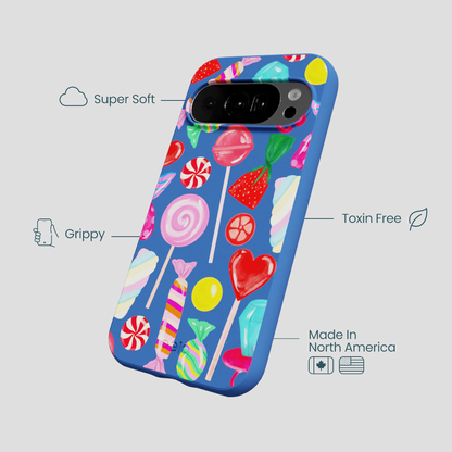 Electric Blue Candy Shop Google Pixel 10/10 Pro Case
