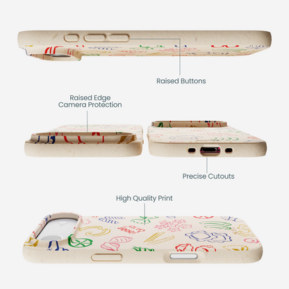 Seashell Carbs iPhone Air Case