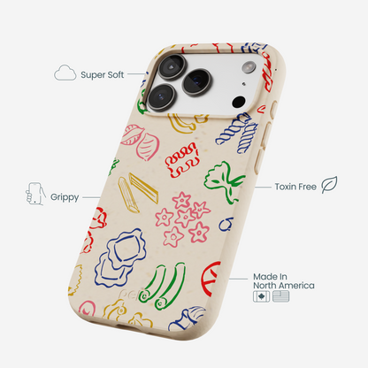 Seashell Carbs iPhone 17 Pro Case