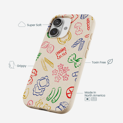 Seashell Carbs iPhone 17 Case