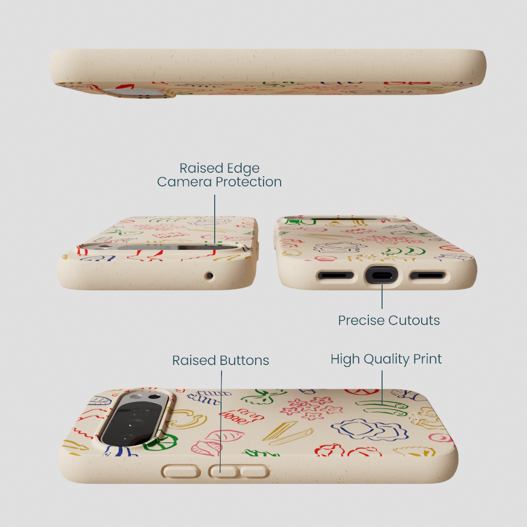 Seashell Carbs Google Pixel 10 Pro XL Case