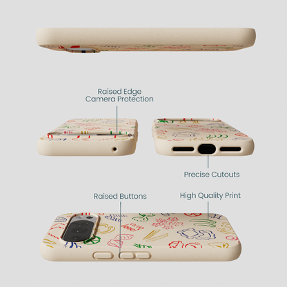 Seashell Carbs Google Pixel 10/10 Pro Case
