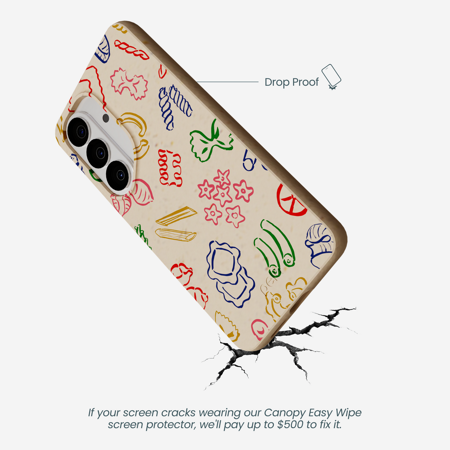 Seashell Carbs Samsung Galaxy S26 Case