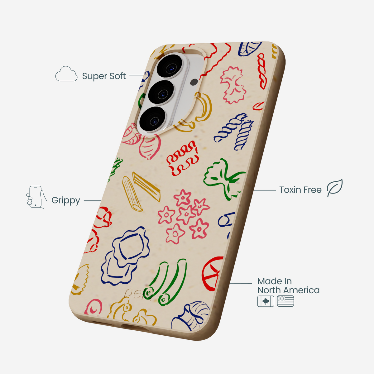 Seashell Carbs Samsung Galaxy S26 Case