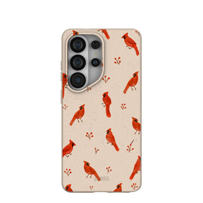 Seashell Cardinals Samsung Galaxy S26 Ultra Case