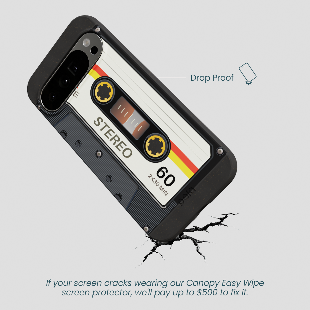 Black Cassette Google Pixel 10 Pro XL Case
