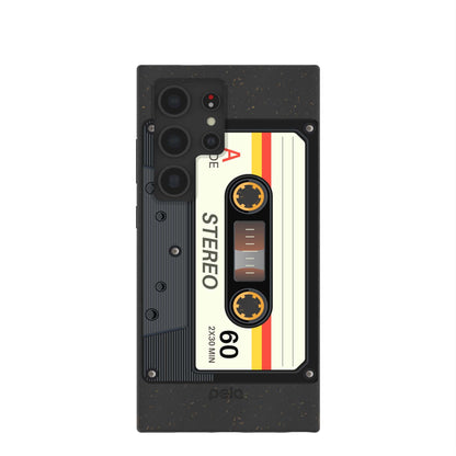 Black Cassette Samsung Galaxy S24 Ultra Case