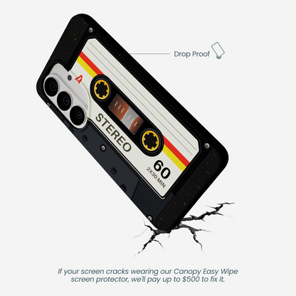 Black Cassette Samsung Galaxy S26 Case