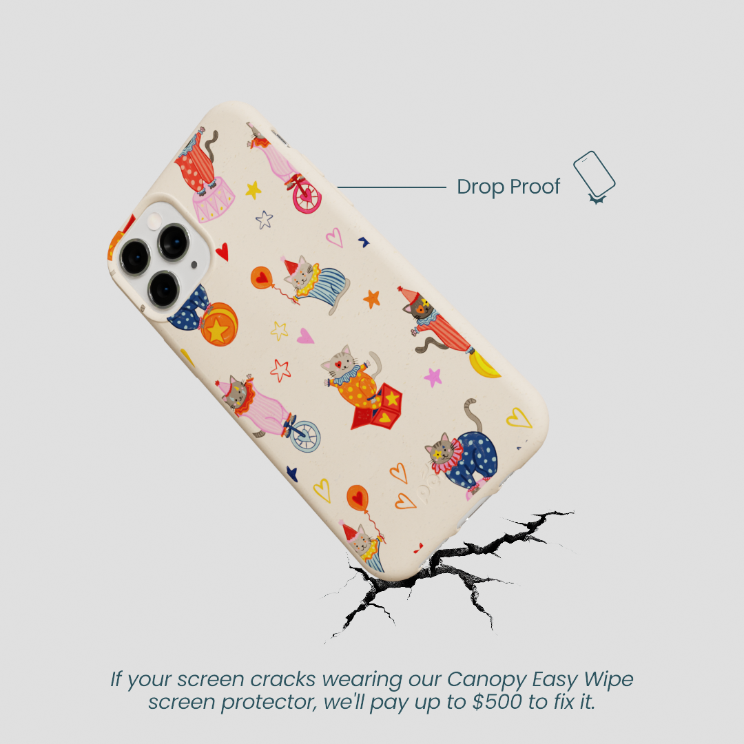 Seashell Cat Clowns iPhone 11 Pro Case